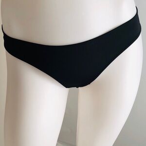 Just Intimates black thong panty XL